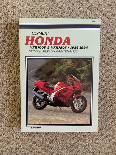Clymer m458 honda vfr700f - clymer,