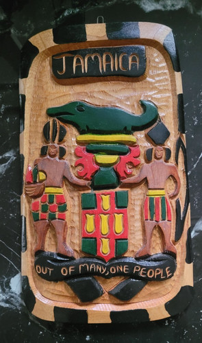 Vintage jamaican hand carved - vintage,
