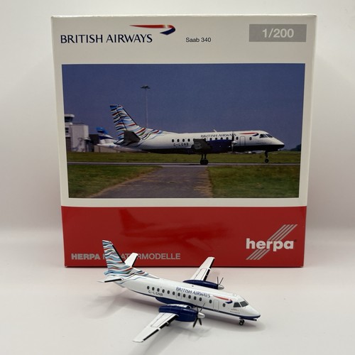 British airways saab 340 - british,