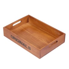Rustic Wooden Serving Tray