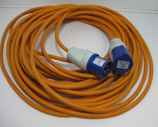 Crusader Products 20m Heavy Duty 16A 240V Extension Lead Cable - Camping Caravan