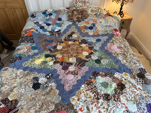 Vintage handmade patchwork - vintage,