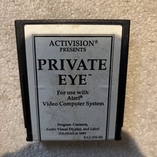 Private eye - 2600),