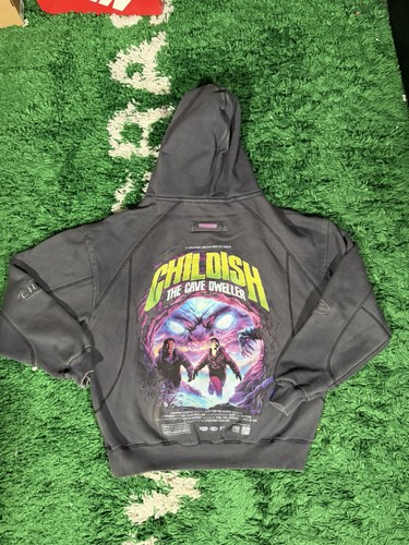 Grey childish cave dweller - childish,