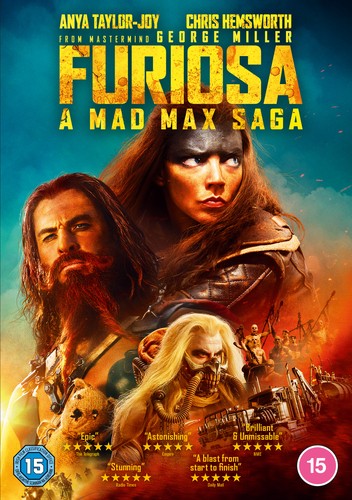 Furiosa mad max saga - saga, dvd