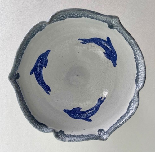 Trinket dish bowl - with, dolphin
