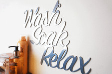 'Wash Soak Relax' - Steel