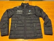 Vintage BMW Tyco Motorrad Stobart MicroPuffer Racing Jacket size medium 