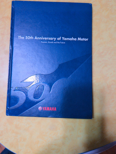 Yamaha 50th anniversary book - anniversary,