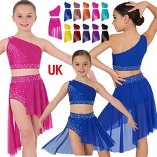 UK Girls Sequin Dance Costume