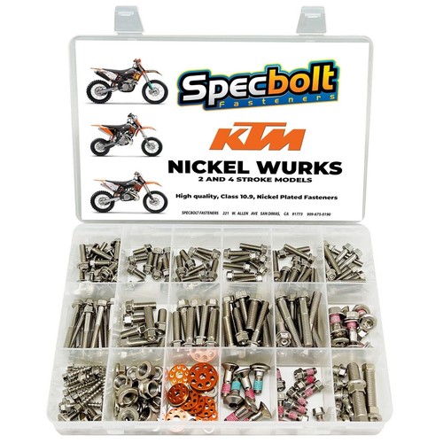Specbolt nickel wurks bolt kit - bolt,
