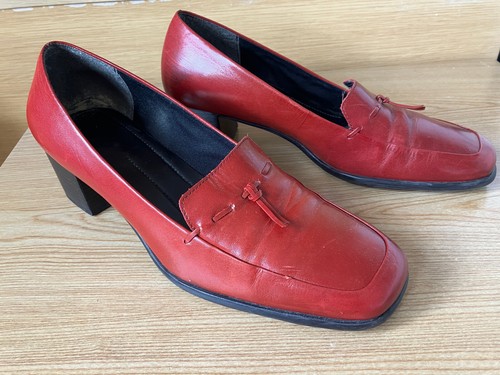 Womens vintage red leather - womens,