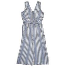 Gap Blue White Striped Wide