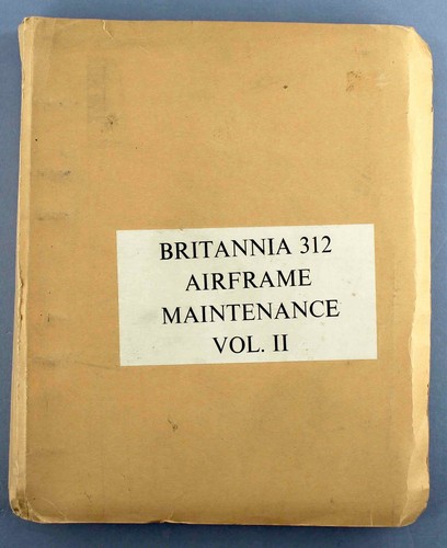 Bristol britannia 312 airframe - 312,
