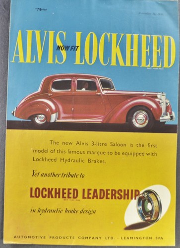 1951 alvis litre saloon - 1951,