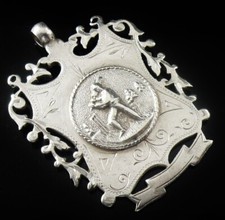 Large Sterling Silver Pocket