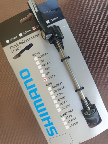 Shimano rs81 quick release - shimano, wh-rs81