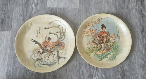Set asian bamboo - bamboo, weave