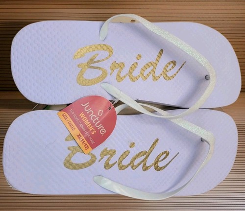 Bride iridescent glitter flip - bride,