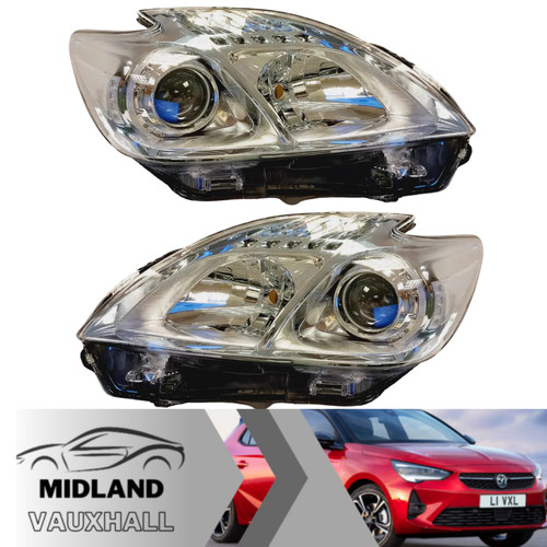 Toyota prius headlights pair - toyota,