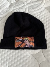 Bioworld Naruto 9 Tails Black Beanie 14yrs and up