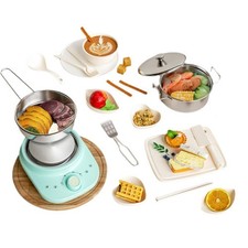 Real Cooking for Kids Real Cooking Kitchen Set Cooking Toys Mini Kitchen