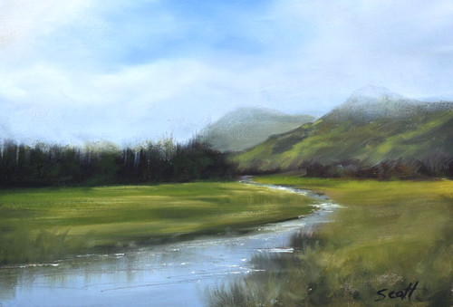 Darren scott original oil - original,