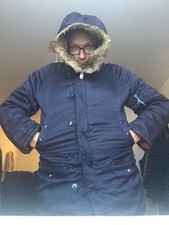 Snorkel parka size - parka, blue