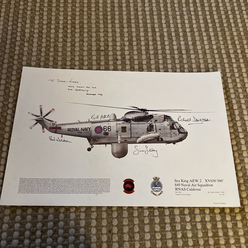 Squadron print sea king - king, aew.