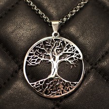 Celtic Tree of Life Necklace —Yggdrasil —Crann Bethadh —Tarnish Free Jewellery