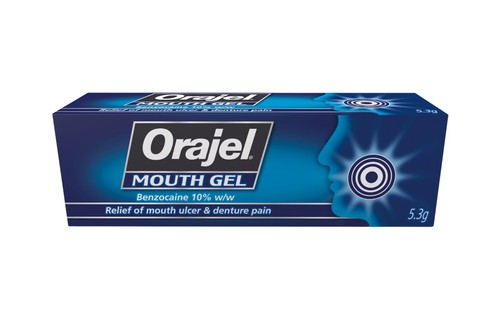 Orajel mouth gel - orajel,
