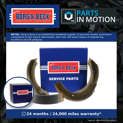 Brake shoes set fits land - set,