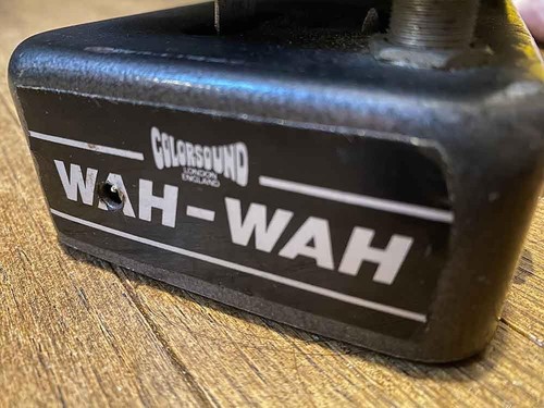 Colorsound wah - wah-wah, guitar