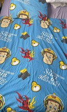Fireman Sam Single Duvet Cover And Pillowcase Set