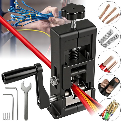 Hand crank wire - crank, stripping