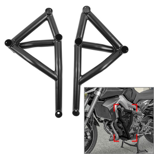 Stunt cage engine guard crash - guard,