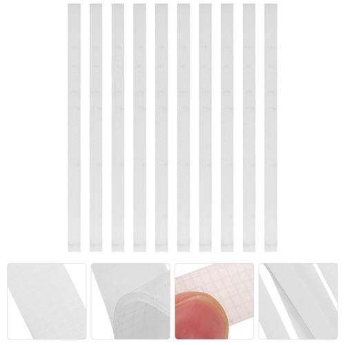 Pcs white glue strips - 10,