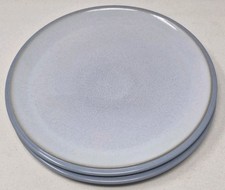 Pair of Denby Everyday Cool Blue Dinner Plates 27cm