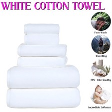 100% Egyptian Cotton Towel Set – Super Soft Combed Hand, Bath & Sheet Towels