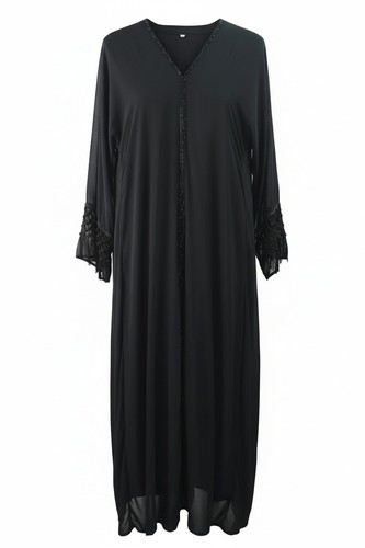 Womens black abaya - womens,