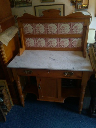 Vintage pine and marble - vintage,