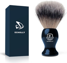 Luxury Mens Shaving Brush by Echolly-No Shedding Bristle Shaving Brushes for Men
