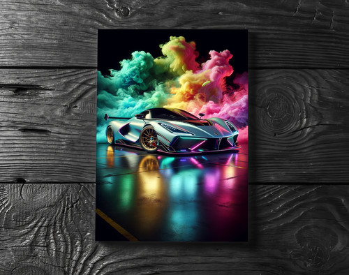 Bugatti sport car - bugatti, poster