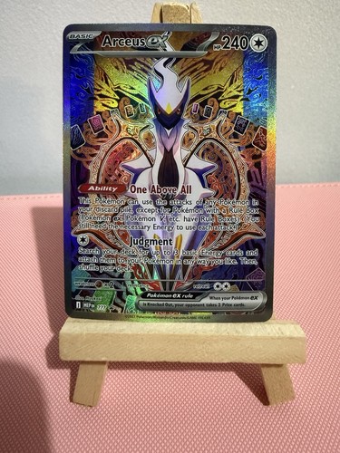 Arceus pokemon card display - ex,