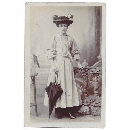 Edwardian lady with - lady,