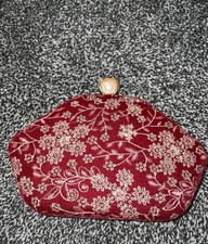 Red and Gold Clutch Bag