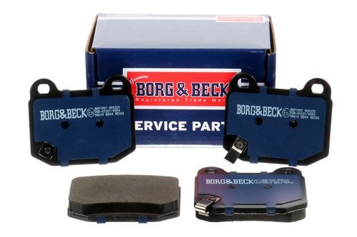 Borg beck front rear pads - beck,