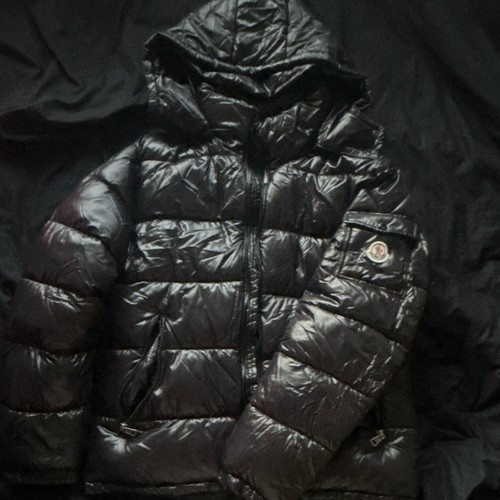 Moncler men black hooded - moncler, men’s