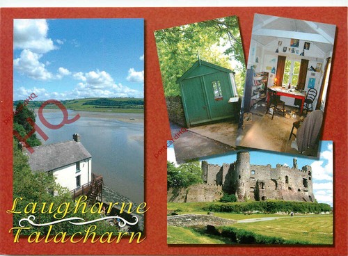 Picture postcard laugharne - postcard>,
