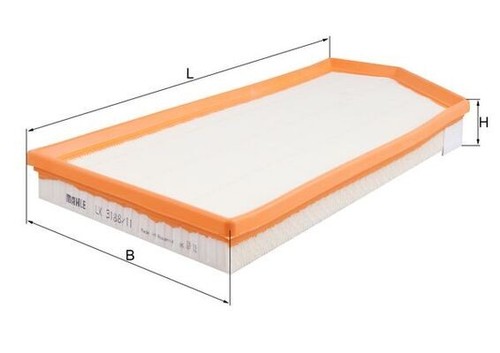 Knecht 3188 air filter - knecht, 3188/11